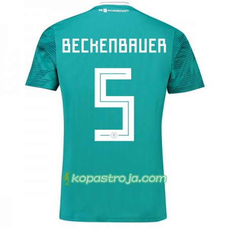 Billiga Fotbollströjor Tyskland Beckenbauer 5 VM 2018 Borta tröja